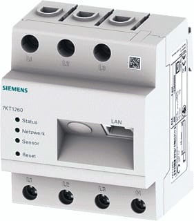 Siemens - Multifunctionele paneelmeter Data Manager 7Kt1260