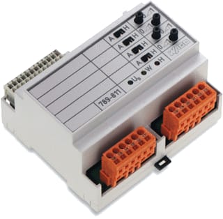 Wago - Drukknopkast compleet 789-811
