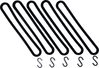 KONVOX - Toebeh./onderdelen voor spankabel Spanrubber Zwart Se5