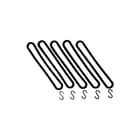 KONVOX - Toebeh./onderdelen voor spankabel Spanrubber Zwart Se5