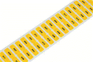 Wago - Tekststrookblad 210-807/000-002