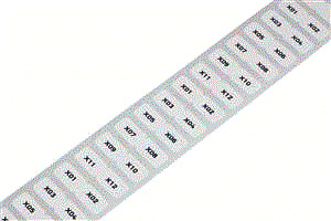 Wago - Tekststrookblad 210-806