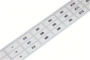 Wago - Tekststrookblad 210-808