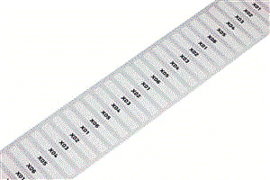 Wago - Tekststrookblad 210-810