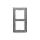 Hager Berker - Q.7 Afdekraam schakelmateriaal afdkrm q.7 2v edelst vert