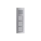 Hager - Elcom Drukknoppaneel deurcommunicatie deurbelpan audio 12knop