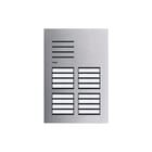 Hager - Elcom Drukknoppaneel deurcommunicatie deurbelpan audio 16knop