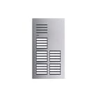 Hager - Elcom Drukknoppaneel deurcommunicatie deurbelpan audio 20knop