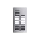 Hager - Elcom Drukknoppaneel deurcommunicatie deurbelpan audio 24knop