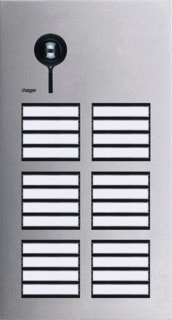 Hager - Elcom Drukknoppaneel deurcommunicatie deurstation vid 24knop