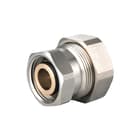 Hummel - Fitting met 2 aansluitingen dikw/buiskop.3/8xeur.g3/4bin.