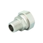Hummel - Fitting met 2 aansluitingen Dikw/Buiskop.3/8 X R 1/2 Bui.
