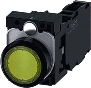 Siemens - Drukknop 3Su1106-0Ab30-1Fa0