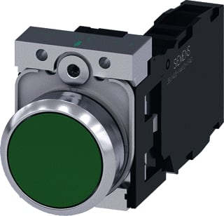 Siemens - Drukknop 3Su1150-0Ab40-1Fa0