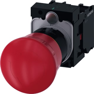 Siemens - Drukknop Emerg Stop Pad Pushb 40M