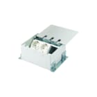 OCS - Velox 2.0 mini Vloercontactdoos Velox Mini I 2X230V+1Xleeg