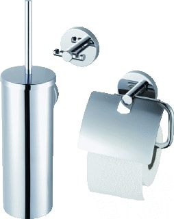Aqualux - Pro 2000 Set sanitaire accessoires Combiacc Pro2K Chr