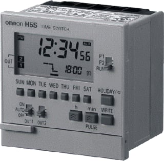 Omron - TIMERS Other Timers Digitale schakelklok vr paneelbouw h5swb2d.1