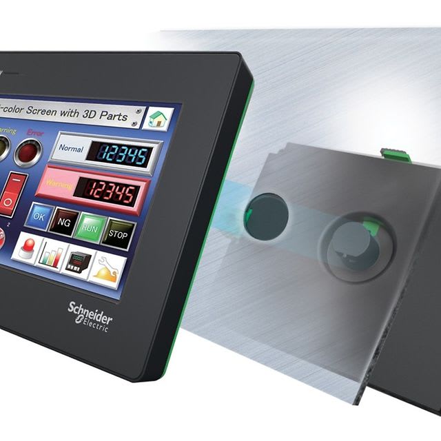HMI-displays voor kosten efficiënte en eenvoudige machines